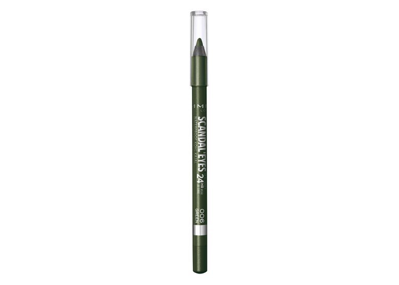 Akių kontūro pieštukas Rimmel London Scandaleyes 1.3 g, 006 Green kaina