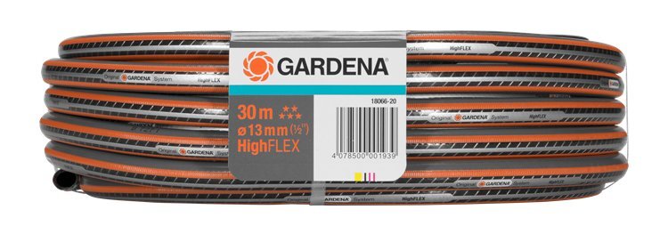 Gardena Highflex laistymo žarna, 30m 13mm 1/2" цена и информация | Laistymo įranga, purkštuvai | pigu.lt