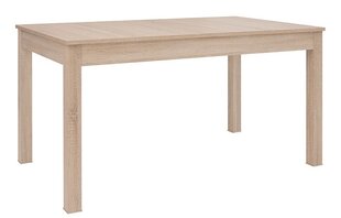 Раздвижной стол Crib 140, светло-коричневый цена и информация | Кухонные и обеденные столы | pigu.lt