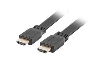 Lanberg CA-HDMI-21CU-0018-BK, 1.8 m kaina ir informacija | Kabeliai ir laidai | pigu.lt