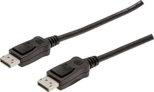 Кабель DisplayPort 1080p 60Hz FHD Type DP/DP M/M, 1м цена и информация | Кабели и провода | pigu.lt