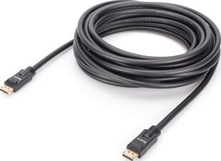 Assmann AK-340105-100-S, HDMI/DP, 10 м цена и информация | Кабели и провода | pigu.lt