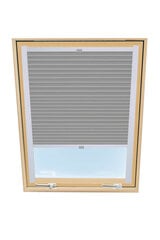 Klostuota užuolaidėlė stoginiam langui Velux, 66x118 cm, Pilka B-307000 kaina ir informacija | Roletai | pigu.lt