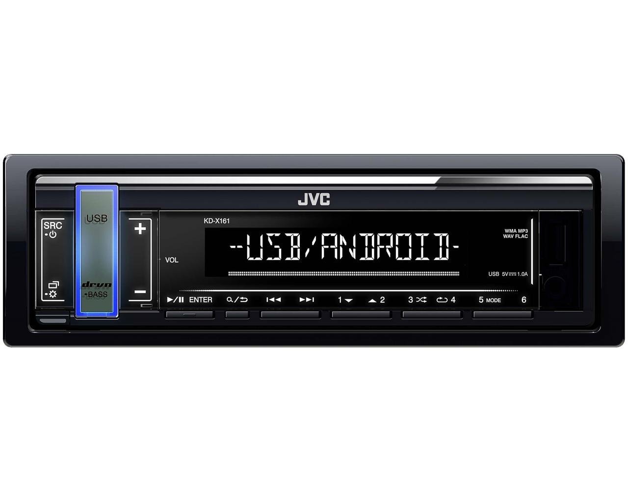 JVC KD-X161 цена и информация | Automagnetolos, multimedija | pigu.lt