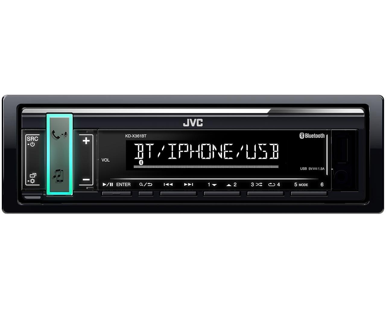 Automagnetola JVC Radioodbiornik Jvc Kdx-361BT kaina ir informacija | Automagnetolos, multimedija | pigu.lt