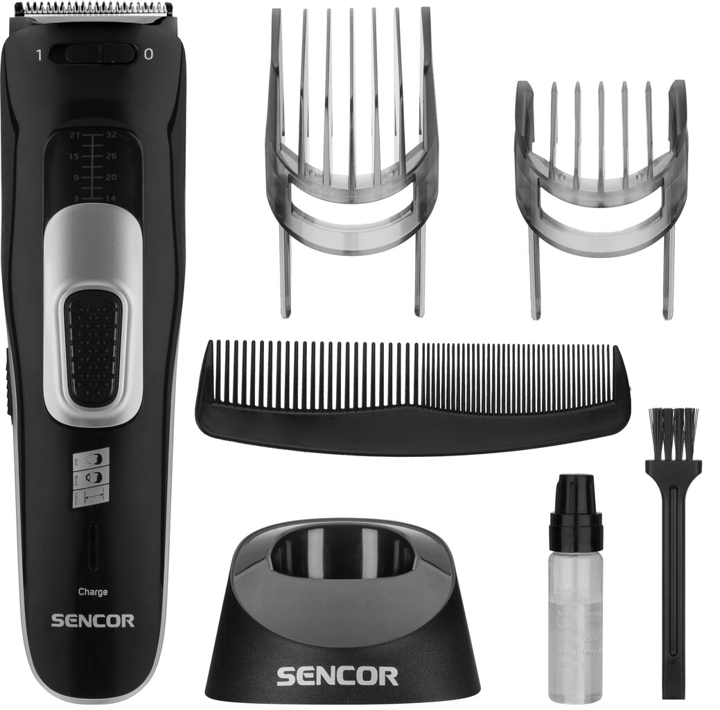 Sencor SHP 4501 BK kaina ir informacija | Plaukų kirpimo mašinėlės | pigu.lt