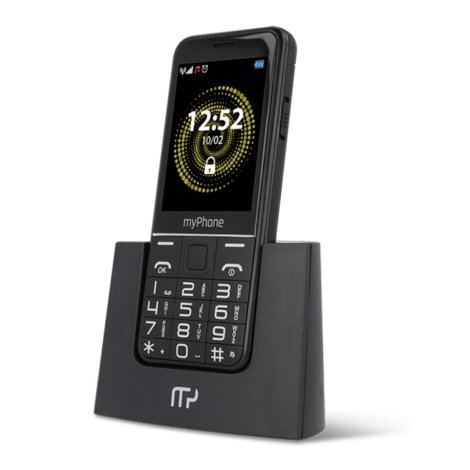 myPhone Halo Q, Dual Sim, Black цена и информация | Mobilieji telefonai | pigu.lt