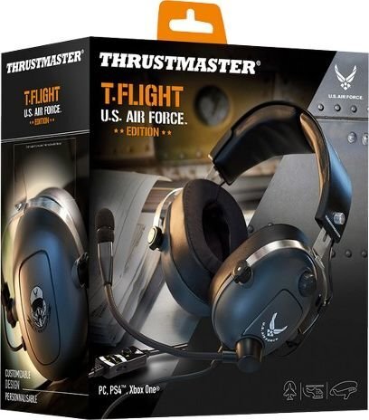 Thrustmaster T.Flight U.S. Air Force Edition цена и информация | Ausinės | pigu.lt