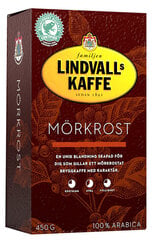 Кофе молотый Lindvalls Morkrost, 450 г цена и информация | Кофе, какао | pigu.lt