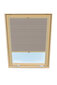 Klostuota užuolaidėlė stoginiam langui Velux, 114x140 cm, Smėlio B-306000 цена и информация | Roletai | pigu.lt