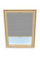Klostuota užuolaidėlė stoginiam langui Velux, 114x118 cm, Pilka B-307000 цена и информация | Roletai | pigu.lt