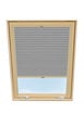 Штора плиссе на мансардное окно Velux, 78x160 см, Серая B-307000