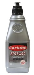 Carlube EP75W/90 синтетическое трансмиссионное масло для механических передач, 1 л цена и информация | Моторные масла | pigu.lt