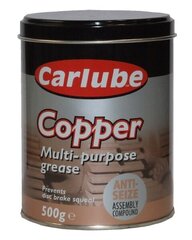 Смазка Carlube M.P.Grease Copper, 500 г цена и информация | Другие масла | pigu.lt