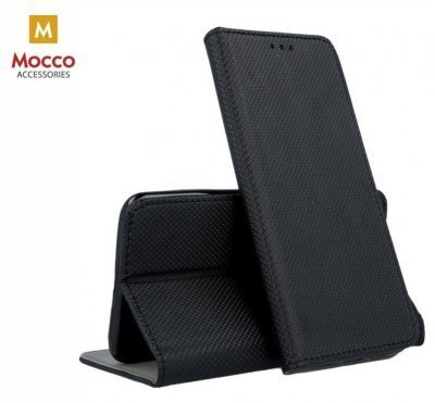 Mocco Smart Magnet Book, skirtas Samsung Galaxy S10, juodas kaina ir informacija | Telefono dėklai | pigu.lt