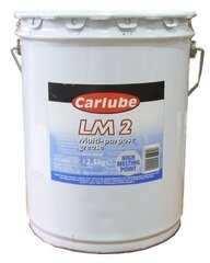 Carlube tepalas Lithium Grease LM2, 12.5 kg kaina ir informacija | Kitos alyvos | pigu.lt