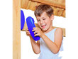Telefonas žaidimų aikštelėms (mėlynas) 4IQ kaina ir informacija | Vaikų žaidimų nameliai | pigu.lt