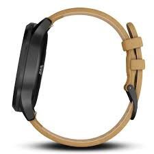 Garmin vívomove® HR Premium Onyx Black/Tan Suede kaina ir informacija | Išmanieji laikrodžiai (smartwatch) | pigu.lt