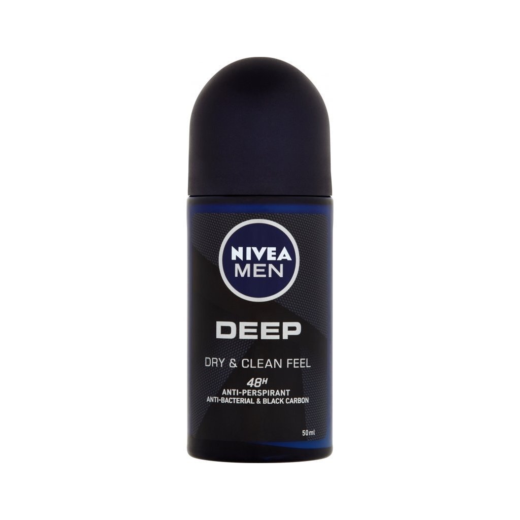 Rutulinis dezodorantas Nivea Deep 50 ml kaina ir informacija | Dezodorantai | pigu.lt