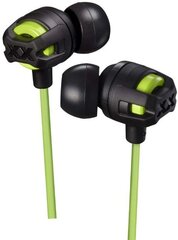 JVC HA-FX103M-G-E Xtreme Xplosives Headphones with remote & microphone Green kaina ir informacija | Ausinės | pigu.lt