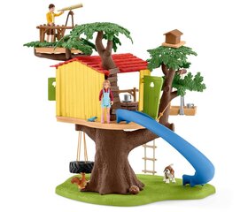 Дом приключений на дереве Schleich 42408 Tree House Farm цена и информация | Игрушки для девочек | pigu.lt