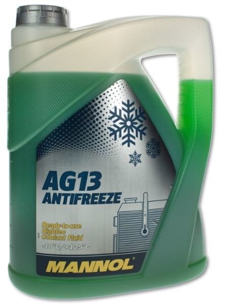 Antifrizas Mannol AG13 Hightec -40°C, 5L цена и информация | Langų ir aušinimo skysčiai | pigu.lt