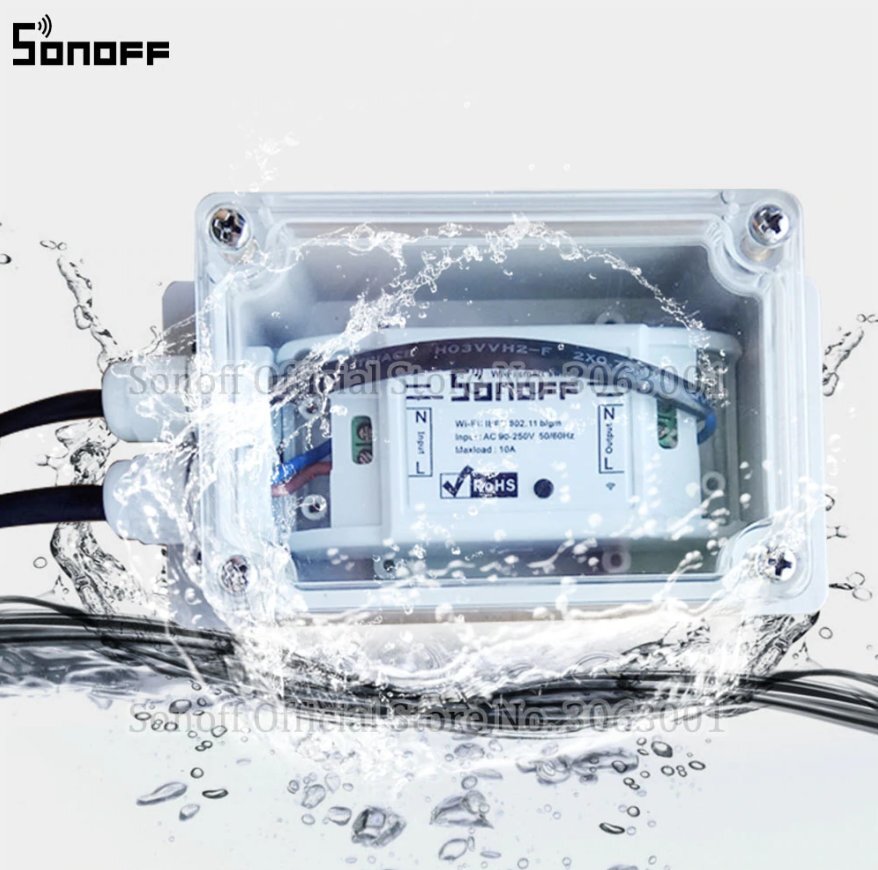 Sonoff SV žemos įtampos išmanioji relė, valdoma Wi-Fi kaina ir informacija | Apsaugos sistemos, valdikliai | pigu.lt