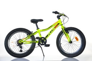 Vaikiškas dviratis Aurelia MTB Plus 20", geltonas цена и информация | Велосипеды | pigu.lt