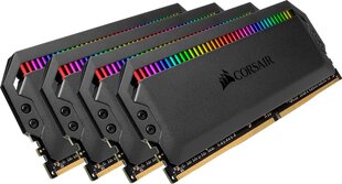 Corsair Dominator Platinum RGB, 32GB (4x8GB), DDR4, 3200MHz kaina ir informacija | Operatyvioji atmintis (RAM) | pigu.lt