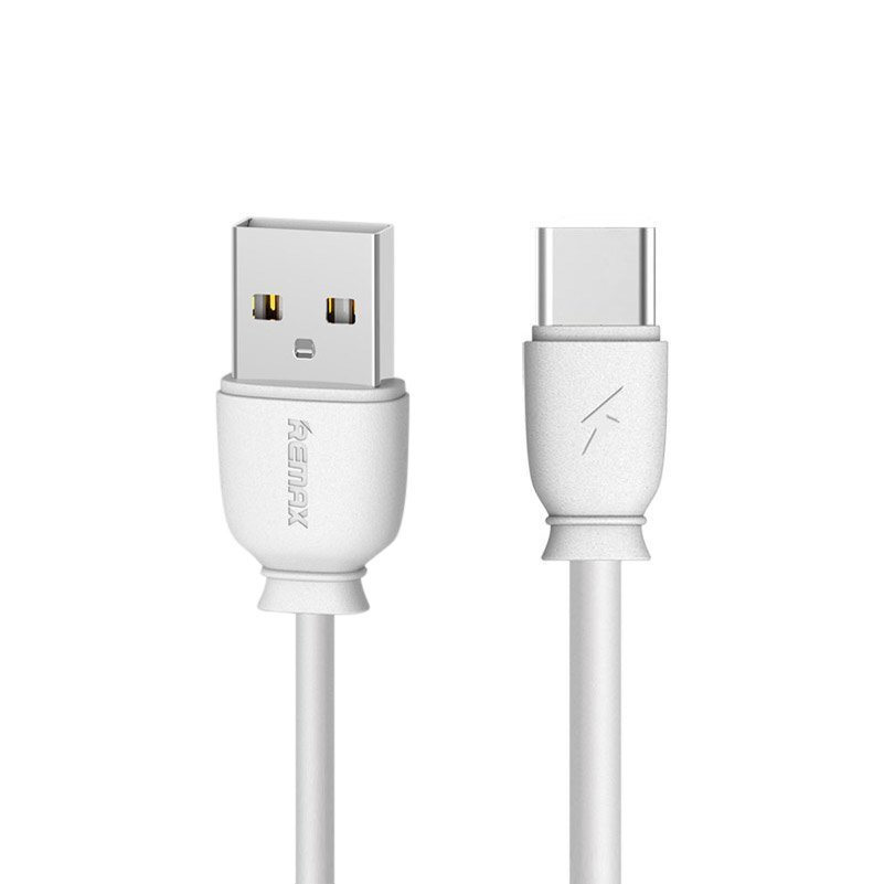 USB kabelis Remax RC-134a Type-C 2.1A baltas 1.0m kaina ir informacija | Laidai telefonams | pigu.lt