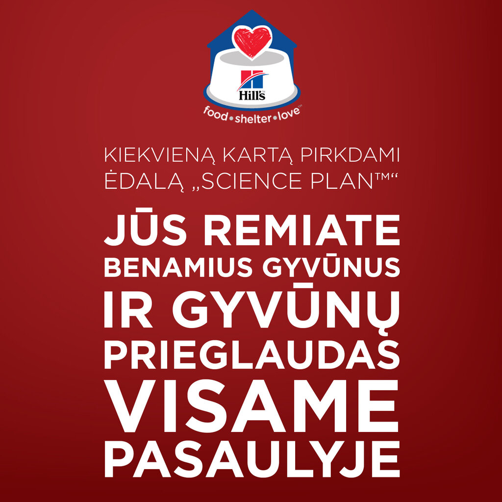 Hill's namuose gyvenančioms katėms Science Plan Adult 1-6 Indoor Cat, 1.5 kg kaina ir informacija | Sausas maistas katėms | pigu.lt