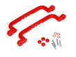 Plastikinių rankenėlių komplektas 310x70 (raudonas) 4IQ цена и информация | Vaikų žaidimų nameliai | pigu.lt