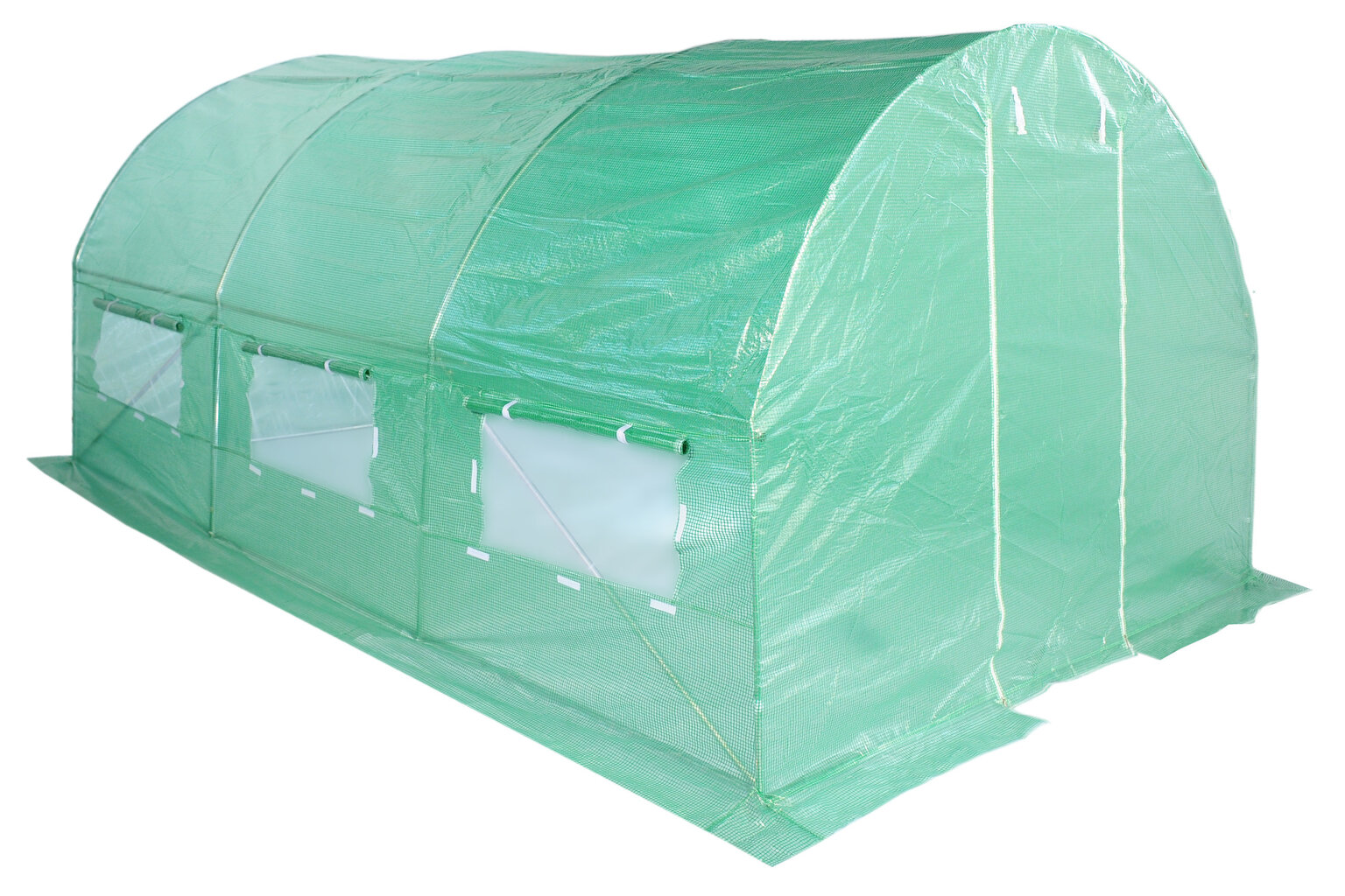 Šiltnamis žalias su langais 13.5 m2 цена и информация | Šiltnamiai | pigu.lt