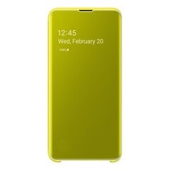 Dėklas Samsung skirtas Samsung Galaxy S10e, geltona kaina ir informacija | Telefono dėklai | pigu.lt