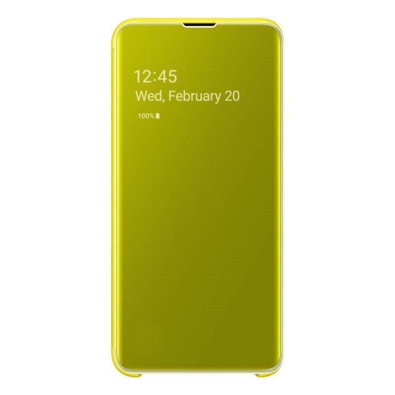 Dėklas Samsung skirtas Samsung Galaxy S10e, geltona цена и информация | Telefono dėklai | pigu.lt