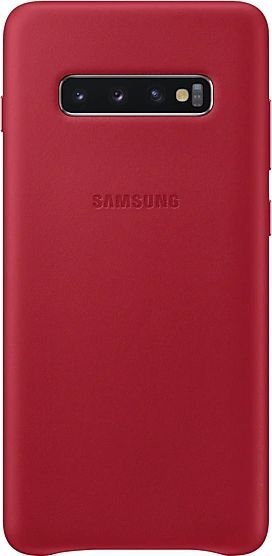 Dėklas skirtas Samsung Galaxy S10 Plus, Raudona kaina ir informacija | Telefono dėklai | pigu.lt