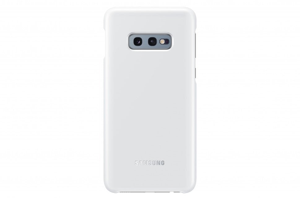 "Samsung" LED dangtelis EF-KG970CW, skirtas S10e, baltas kaina ir informacija | Telefono dėklai | pigu.lt