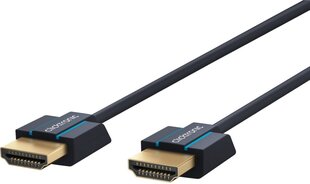 Clicktronic, HDMI, 1 м цена и информация | Кабели и провода | pigu.lt