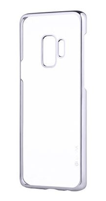 Devia Glitter Soft Silicone Back Case For Samsung G965 Galaxy S9 Plus Transparent - Silver цена и информация | Telefono dėklai | pigu.lt