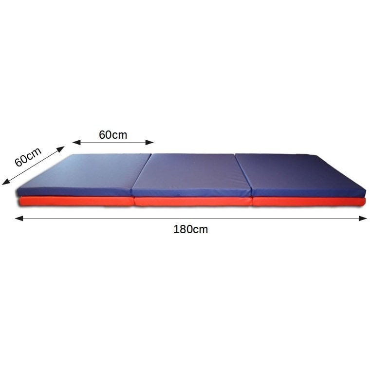 Sulankstomas gimnastikos kilimėlis Insportline Pliago, 180x60x5cm kaina ir informacija | Kilimėliai sportui | pigu.lt