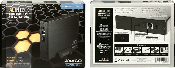 Axagon EE35-XA3 kaina ir informacija | Komponentų priedai | pigu.lt
