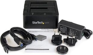 Startech SDOCK2U33EB kaina ir informacija | Komponentų priedai | pigu.lt