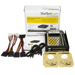 Stovas Startech HSB220SAT25B kaina ir informacija | Komponentų priedai | pigu.lt