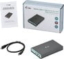 i-tec MySafe USB-C / USB 3.0 2x M.2 SSD Raid išorinis dėklas kaina ir informacija | Išorinių kietųjų diskų dėklai | pigu.lt