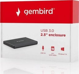 Gembird EE2-U3S-3 цена и информация | Аксессуары для компонентов | pigu.lt