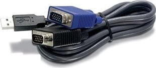 Кабель KVM Trendnet TK-CU06 цена и информация | Кабели и провода | pigu.lt