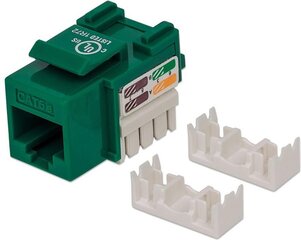 Modulis Keystone Intellinet RJ45 UTP Cat5e Punch-Down, žalias kaina ir informacija | Kabeliai ir laidai | pigu.lt