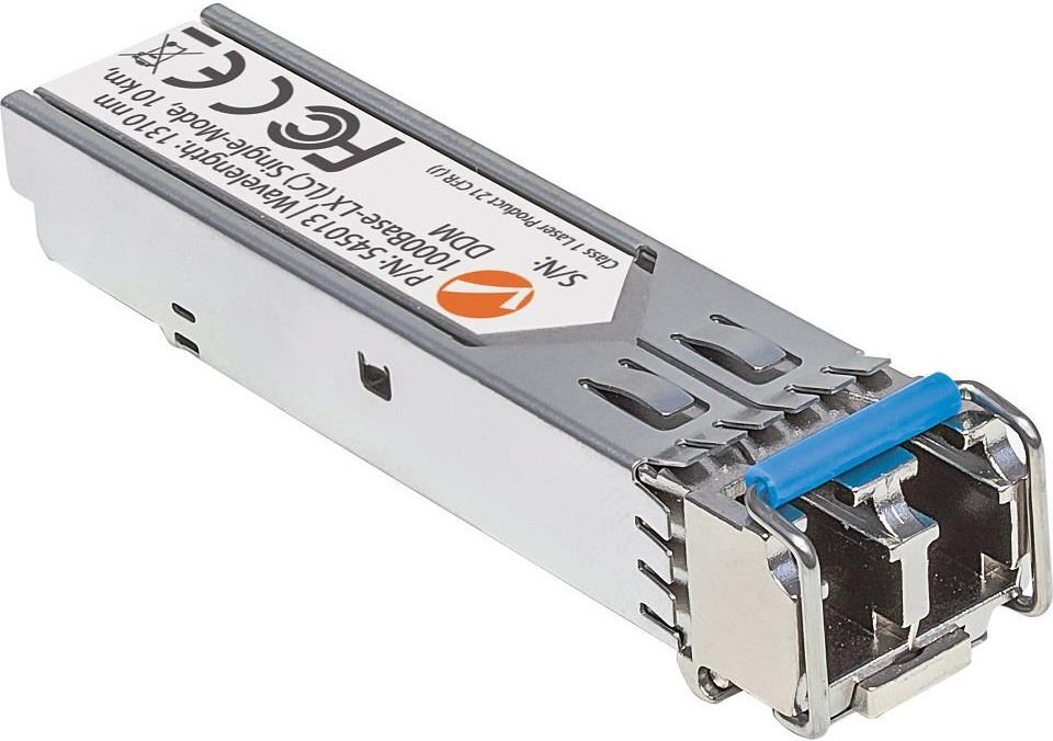 Optinis Modulis Intellinet MiniGBIC SFP 1000Base-LX LC vieno režimo 10 km 1310 nm kaina ir informacija | Kabeliai ir laidai | pigu.lt