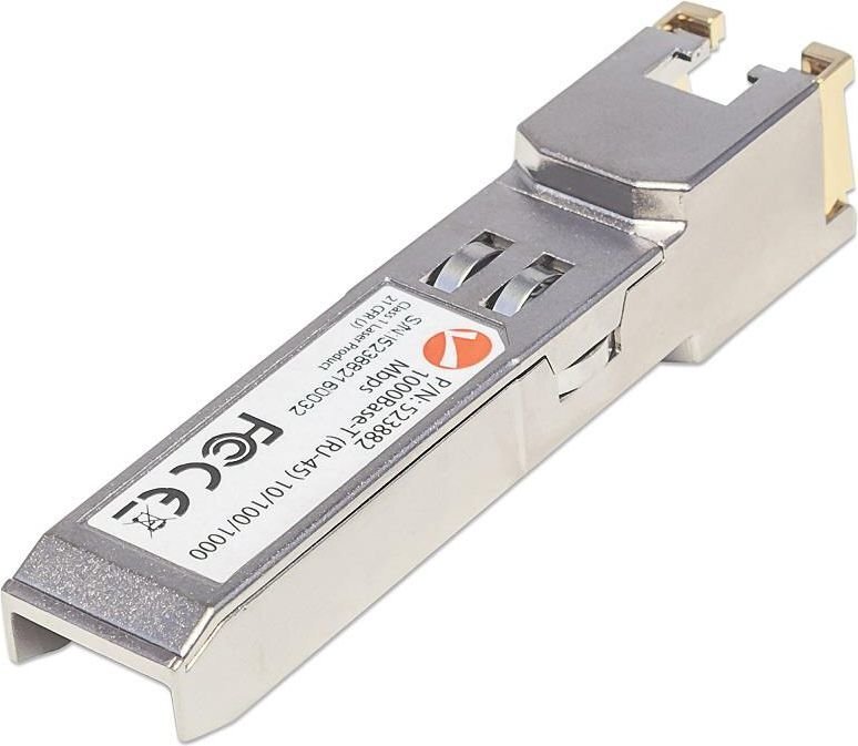 Modulis Intellinet Mini GBIC SFP 1000Base-T RJ45 kaina ir informacija | Kabeliai ir laidai | pigu.lt