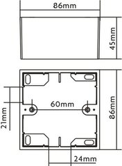 Vision TC3, 1 vnt. kaina ir informacija | Kabeliai ir laidai | pigu.lt